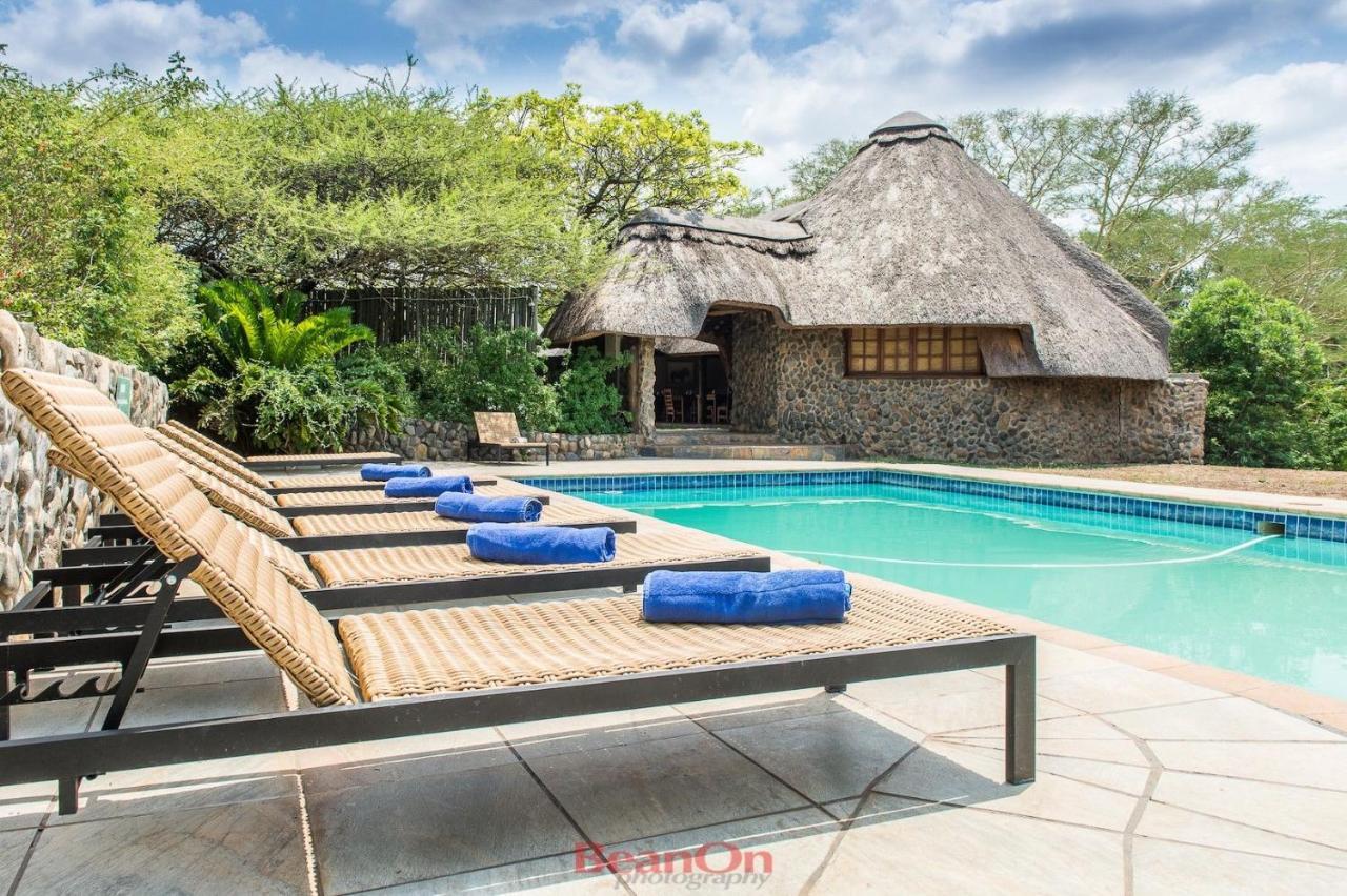 Rhino River Lodge Manyoni Private Game Reserve Bagian luar foto
